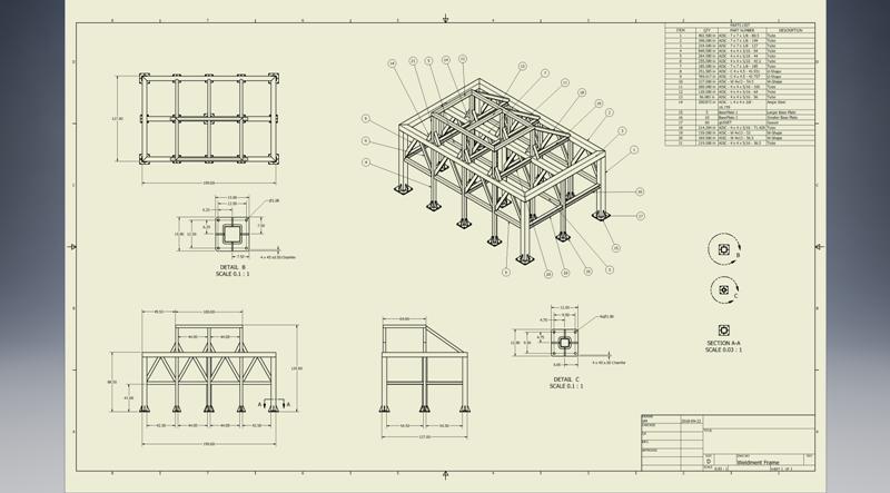 2D Detailing & Drafting